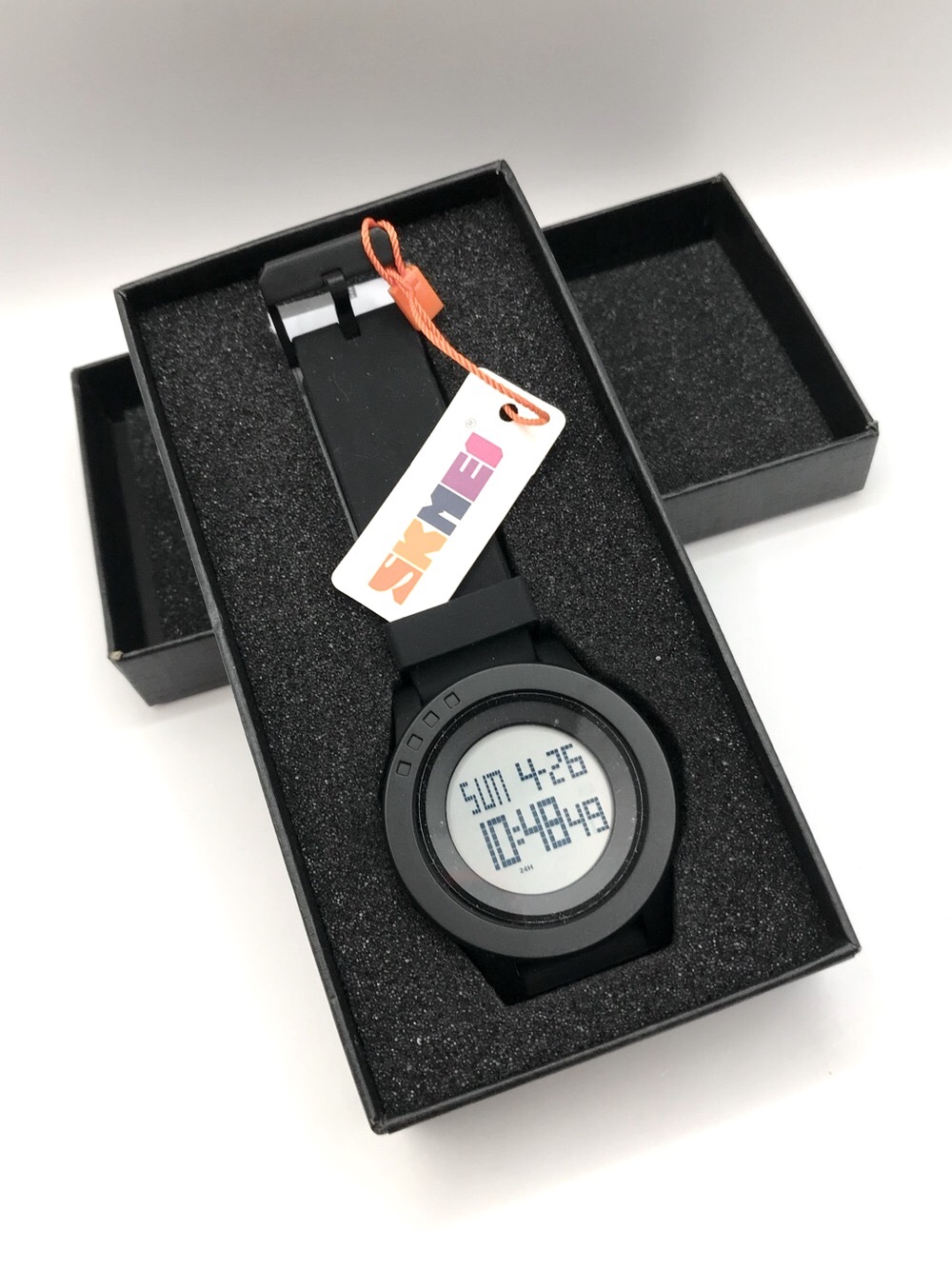 SKMEI Black Digital Sports Smartwatch